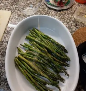 Espárragos al limón