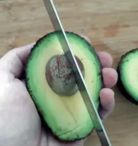 Aguacate con Camarones