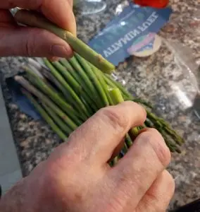 Espárragos al limón