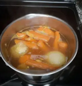 sopa de zanahoria