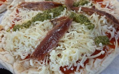 Pizza Casera con Pan Naam