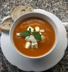 Sopa de zanahoria