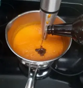 sopa de zanahoria