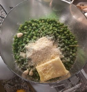 Puré de petit pois