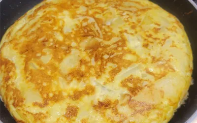 Tortilla de Papas, Receta Fácil y Rápida